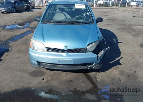 2000 Toyota Echo из США, поврежденный, VIN JTDBT1234Y0080766